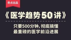奇点医学：医学趋势50讲篇章-构词网