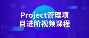 Project管理项目进阶视频课程-构词网