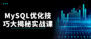 MySQL优化技巧大揭秘实战课-构词网