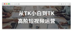 从TK小白到TK高阶短视频运营-构词网