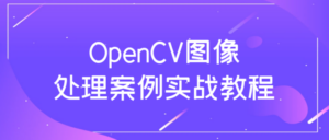 OpenCV图像处理案例实战教程-构词网