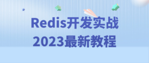 Redis开发实战2023最新教程-构词网