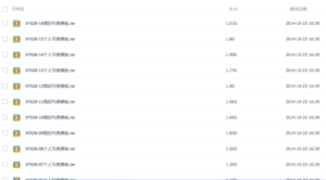 2014最新PSD个人情侣写真照影楼样册PS韩式艺术设计模版素材模板-构词网