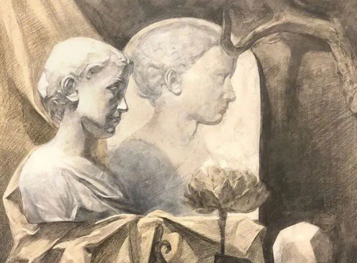 冉茂芹：素描石膏像视频教程全7集原版下载-1