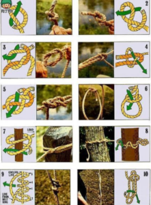 野外各种绳结的教程户外结绳必学资料-构词网