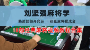 (刘坚强麻将学）十八部经典麻将合集-构词网