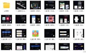 从入门到进阶UI设计全能实战课2022年-构词网