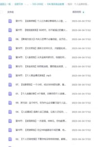 恒洋：口才人脉社群 3大课程教学-构词网